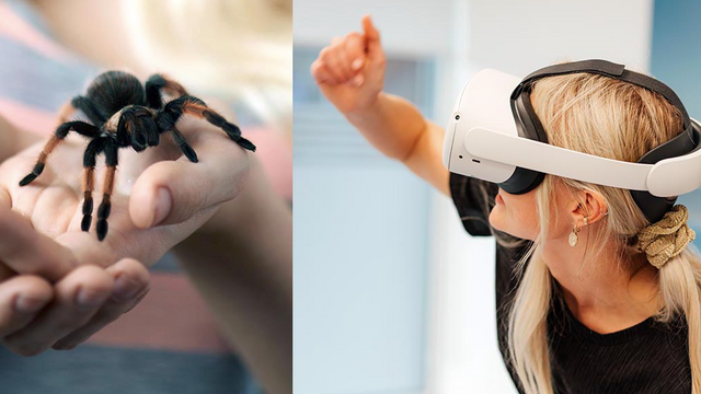 God effekt av virtuell virkelighet som terapi