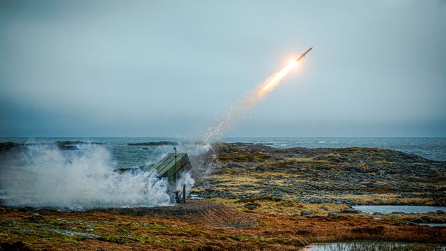 Kongsberg: Nasams kan videreutvikles til å bekjempe ballistiske missiler