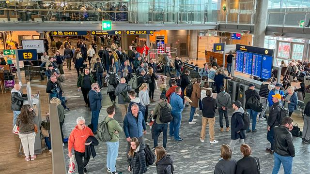 Over 50 kansellerte avganger ved Oslo lufthavn torsdag