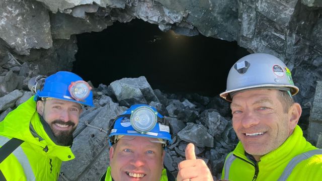 Gjennomslag i Sotra-tunnel - et halvt år før fristen