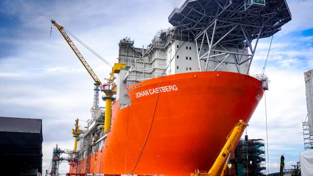 Første oljelast fra Johan Castberg på vei til Europa