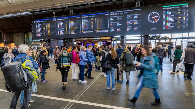 Oslo S gjenåpner for trafikk etter jordfeil