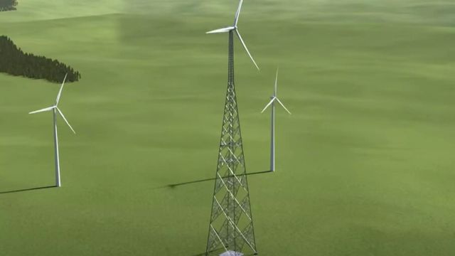 Bygger verdens høyeste vindturbin 