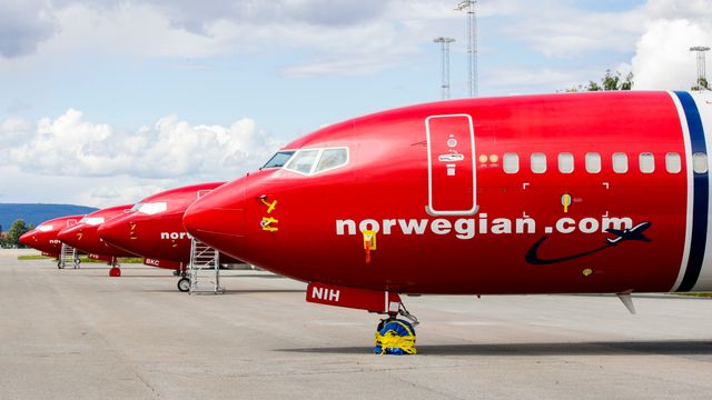 Ingen flystreik i Norwegian