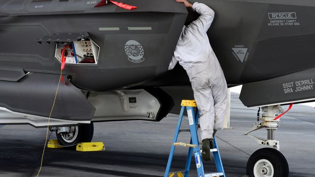 Kongsberg Gruppen sikret seg milliardkontrakt med det amerikanske flyvåpenet