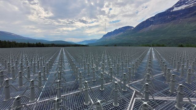 10.000 sammenkoblede antenner skal spore nordlys, meteorer og romsøppel