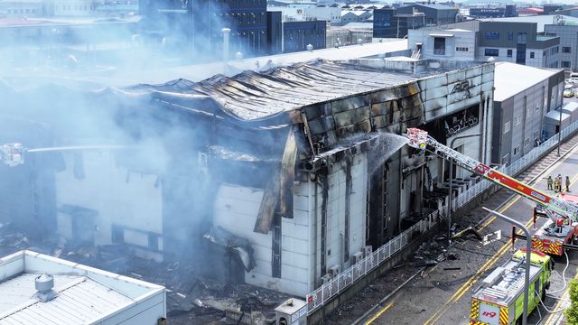 Brannvesenet: 16 bekreftet døde etter fabrikkbrann i Sør-Korea