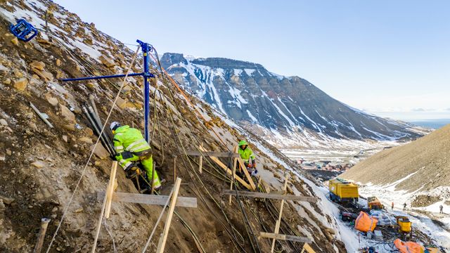 Norges største skredsikring: Skal sikre byen mot nye dødsskred