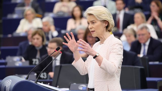 EU vil lovfeste 90 prosents utslippskutt i 2040, lover Ursula von der Leyen