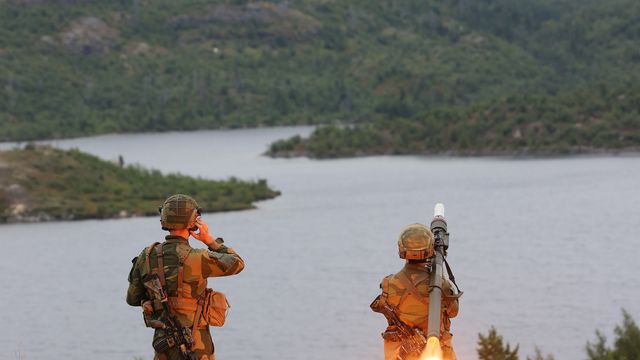 Her skyter Hæren skarpt med manpads for første gang