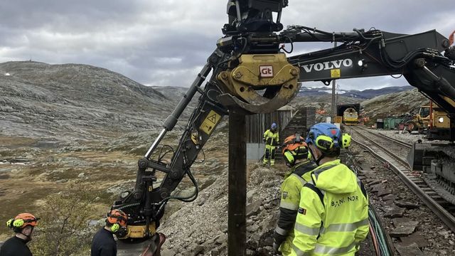 Brannen på Bergensbanen: Gnister fra slipetog startet trolig brannen