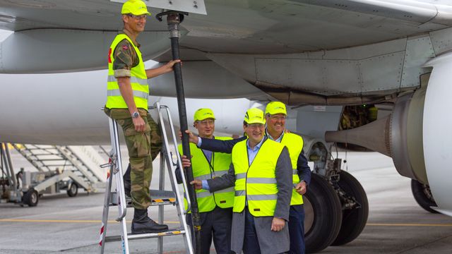 Forsvaret viser hvordan biodrivstoff kan bidra til at vi kan nå klimamålene