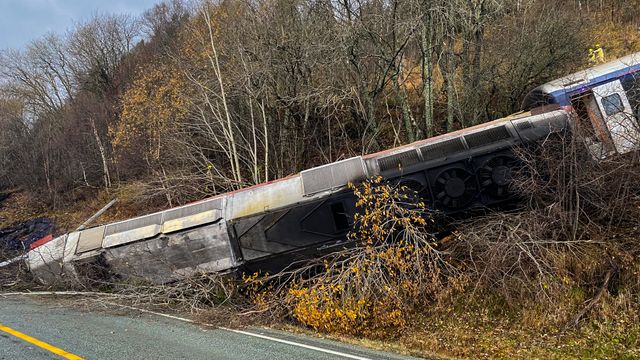 Nordlandsbanen kan bli stengt i flere dager