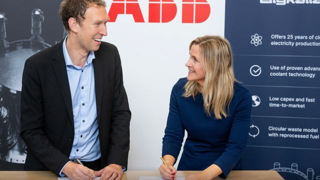 ABB samarbeider med atomreaktorselskap