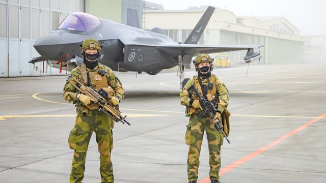 Norske F-35-fly i Polen: – Det er mye mer som ligger bak enn det folk tror