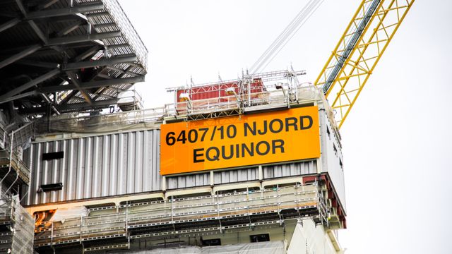 Et stort oljeflak forsvant. Equinor reagerte ikke