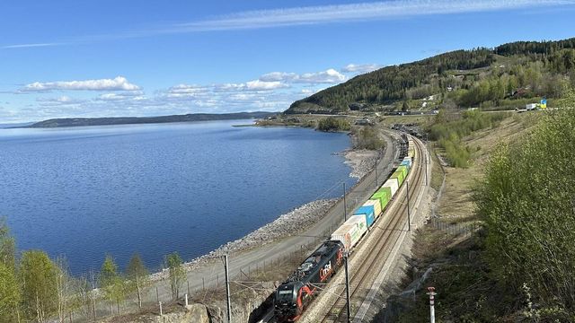 Revidert budsjett: 100 millioner kroner til godstransport på jernbane
