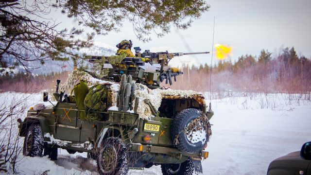 Forsvaret testet 5G under Joint Viking