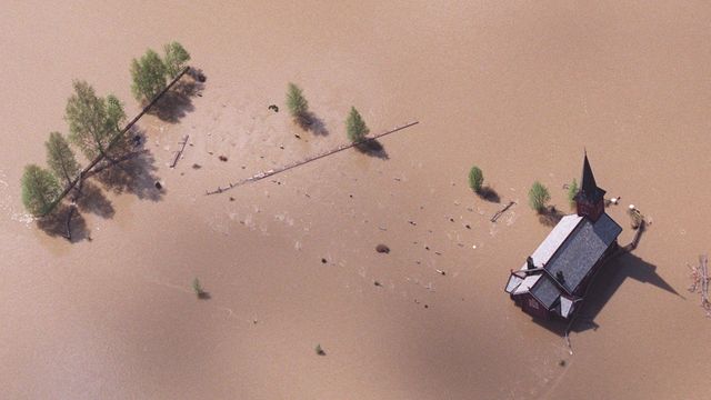 Flommen tok kvelertak på Østlandet i 1995