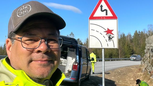 Slik brukte de data til å finne svingene som er farlige for motorsykler