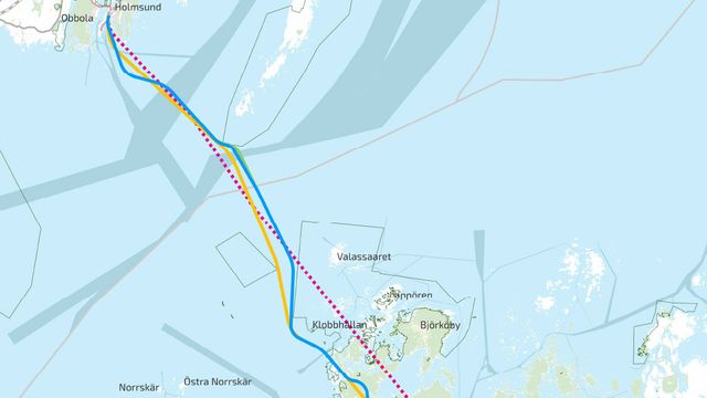 Ny vei over Bottenviken vil koste nærmere 60 milliarder