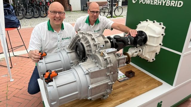 Hokksund-hybrid halverer dieselbruken
