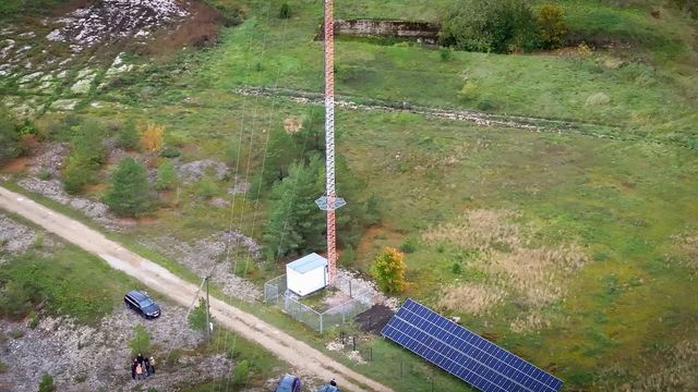 Gir solenergi til en fjerdedel av basestasjonene