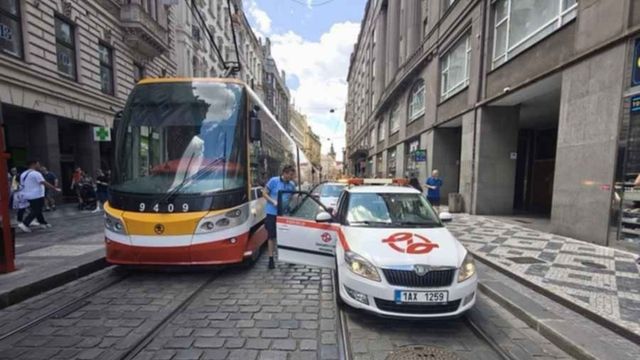 Transportkaos da Tsjekkia ble rammet av stort strømbrudd