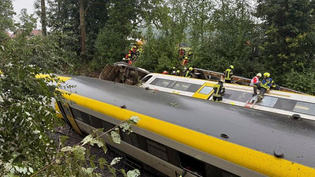 Tre omkom i togulykke i Sør-Tyskland