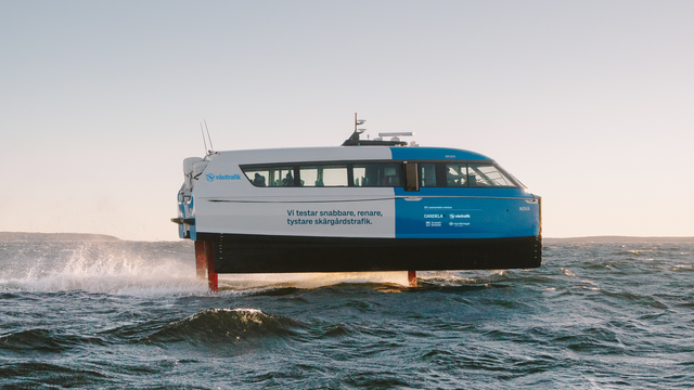 Skal teste eldrevet hydrofoil i Oslo