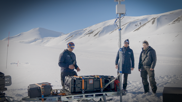 Telenor har testet nødnett-teknologi på Svalbard