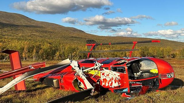 Fant menneskehår på rotormasten