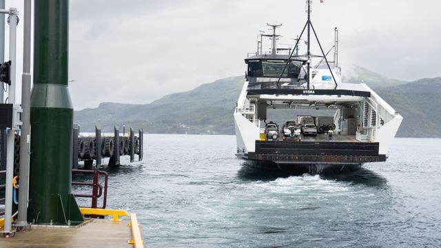 Vegvesenet utelukker ikke flere hydrogenferger