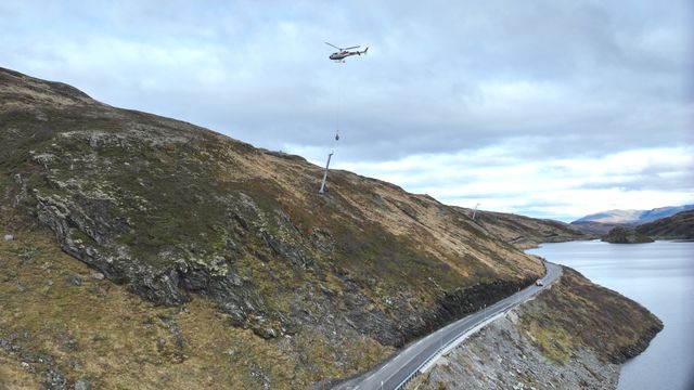 Fjernstyrte skredtårn skal sikre fjelloverganger i vinter
