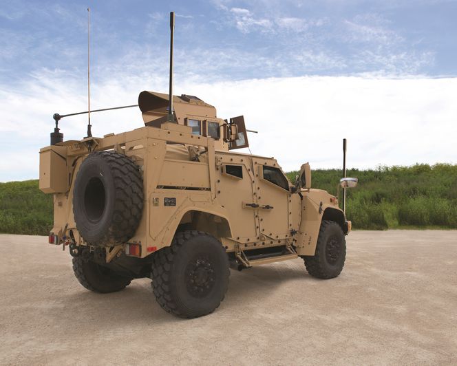 JLTV-prototyp fra Oshkosh Defense.