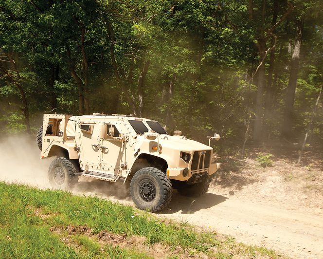 JLTV-prototyp fra Oshkosh Defense.