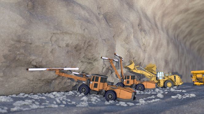 Stad skipstunnel er planlagt drevet som tunneler og fjellhaller vanligvis bygges, med boring, sprenging og uttransport av sprengmasser.