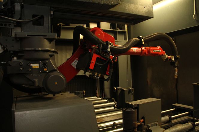 EMV Construction, plasmakutter for stålbjelker levert av nederlandske Voortman