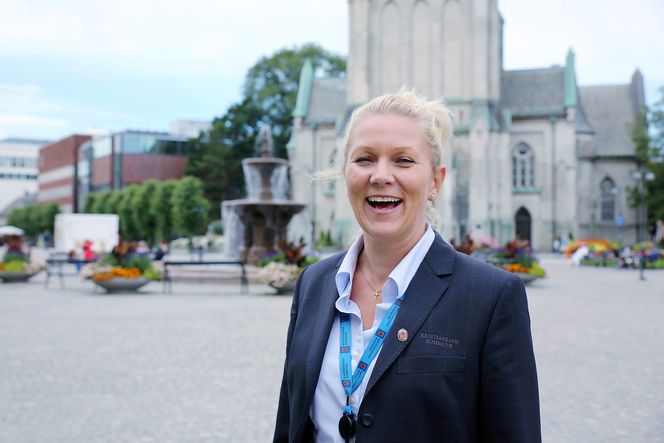 Nygård trives som plommen i egget midt i Kristiansand sentrum.