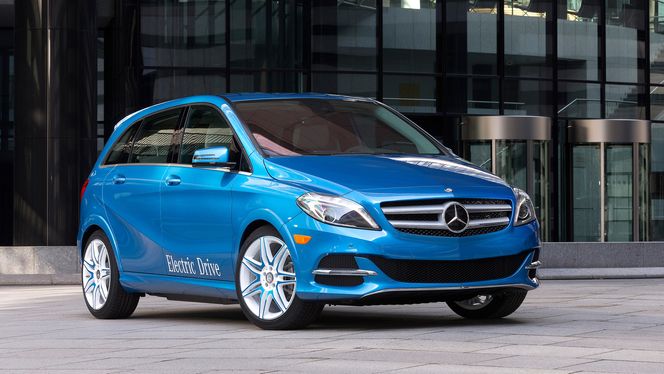 Mercedes-Benz B-klasse Electric Drive har god rekkevidde og relativt kraftig ytelse.