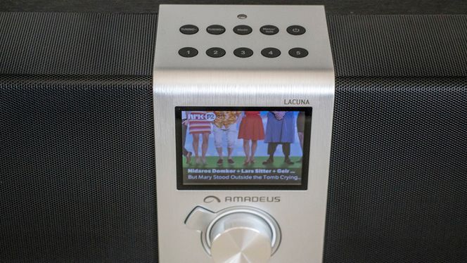 Full kontroll 1: Radioene er godt utstyrt med kontrollknapper og en dreievelger. Alt du gjør vises på den store fargeskjermen.