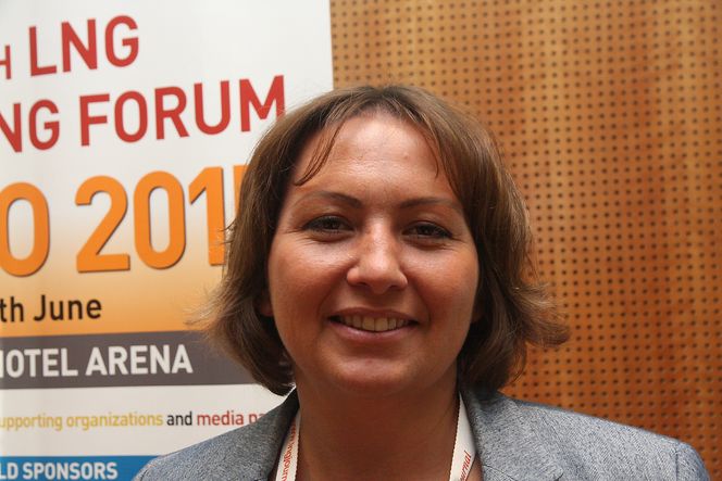 LNG-rådgiver Olga Vedernikova i CS LNG tror ikke det blir noe kapasitetsproblem ved verftene selv om behovet er anslått til 50-55 nye LNG-skip de neste fem årene.