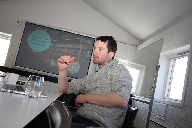 Scientist Ole-Martin Mørk, Bekk. Bilde: Espen Zachariassen