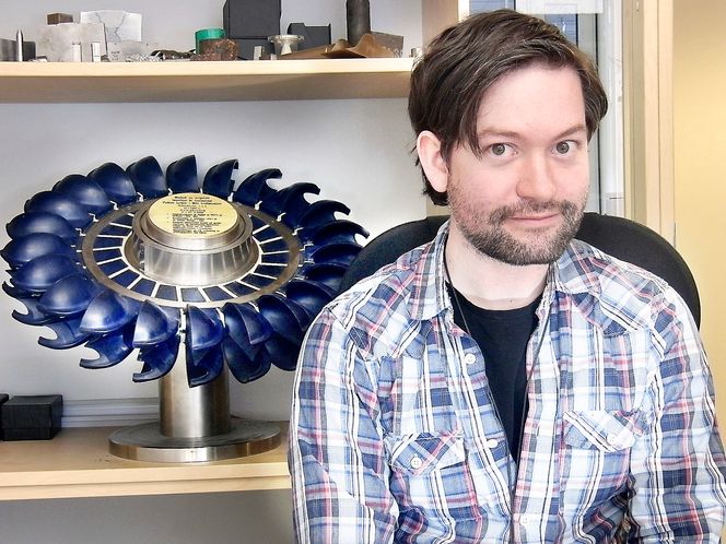 Erik Jacques Wiborg hos Statkraft tar doktorgraden som prosjektleder i Hydro Black Box-prosjektet. Foto: Statkraft