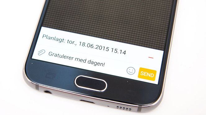 Du kan sende SMS automatisk ved å legge inn automatisk utsending på et gitt tidspunkt.