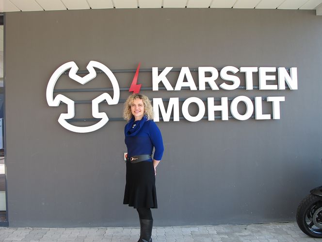 Administrerende direktør Linn Cecilie Moholt synes det er ekstra stas å ha gode nyheter å komme med i en tøff periode for bransjen.