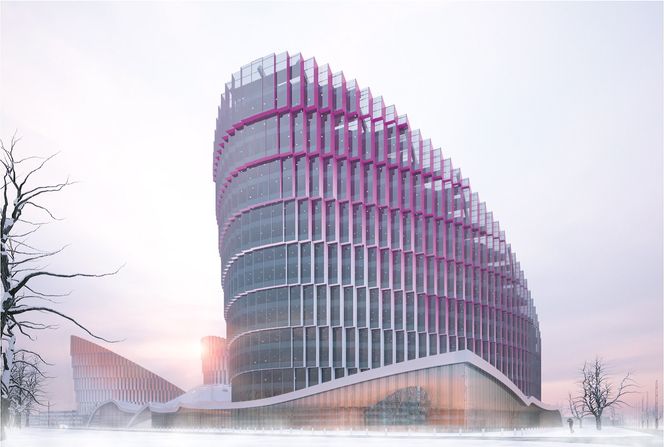 Det planlagte nye hovedkontoret til Statoil er 80 meter høyt og 80.000 kvadratmeter stort. Fylkesrådmannen i Rogaland mener det kan bli for massivt og dominerende, og synes det er bekymringsfullt.