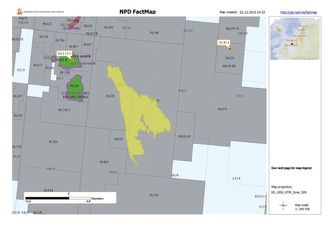 Det enorme Johan Sverdrup-feltet omfatter lisensene PL265, PL501 og 502.