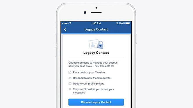 Facebook Legacy Contact, eller minnekontoforvalter som de kaller det på norsk, kan styre visse deler av Facebook-kontoen din når du dør. Er foreløpig ikke tilgjengelig i Norge.