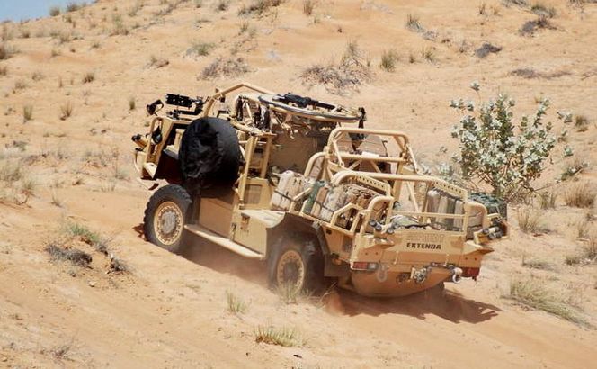 HMT Extenda i 4x4-konfigurasjon.